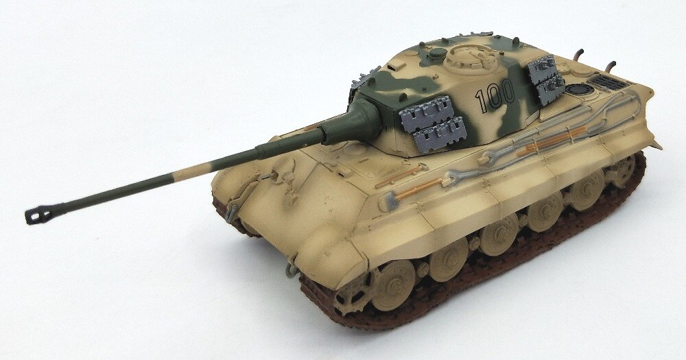 1:72 German Tiger King heavy tank model trumpet hand finished 36296 Collection model 1:72 German Tiger King heavy tank model trumpet hand finished 36296 Collection model