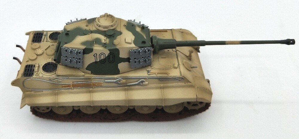 1:72 German Tiger King heavy tank model trumpet hand finished 36296 Collection model 1:72 German Tiger King heavy tank model trumpet hand finished 36296 Collection model