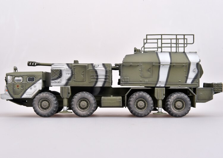 1: 72 as72115 Russian army a222 C 130mm coast gun Finished product model