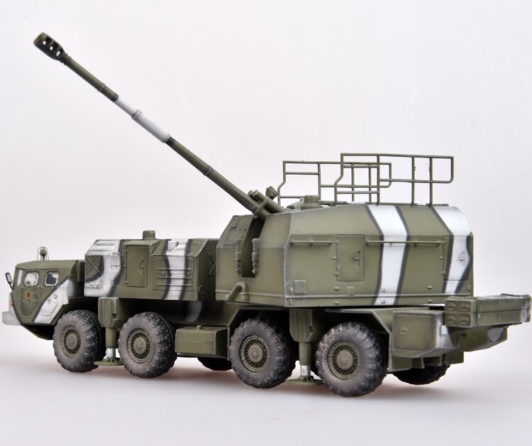 1: 72 as72115 Russian army a222 C 130mm coast gun Finished product model