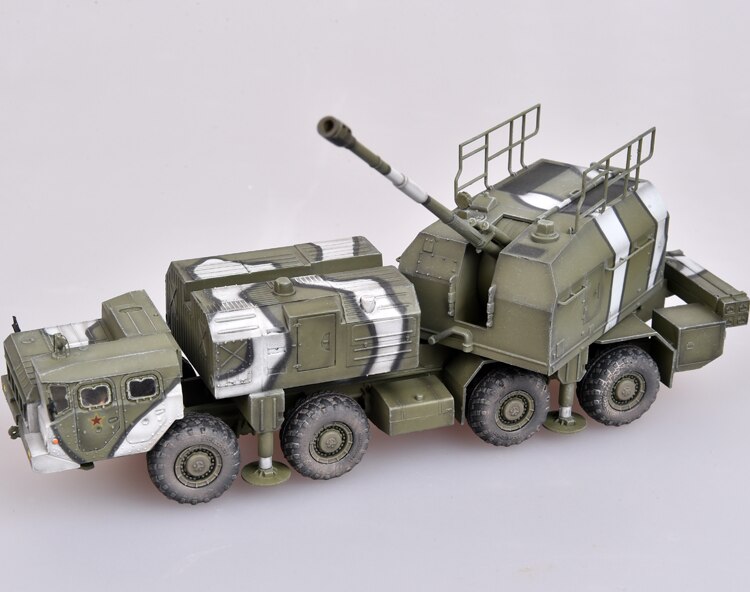 1: 72 as72115 Russian army a222 C 130mm coast gun Finished product model