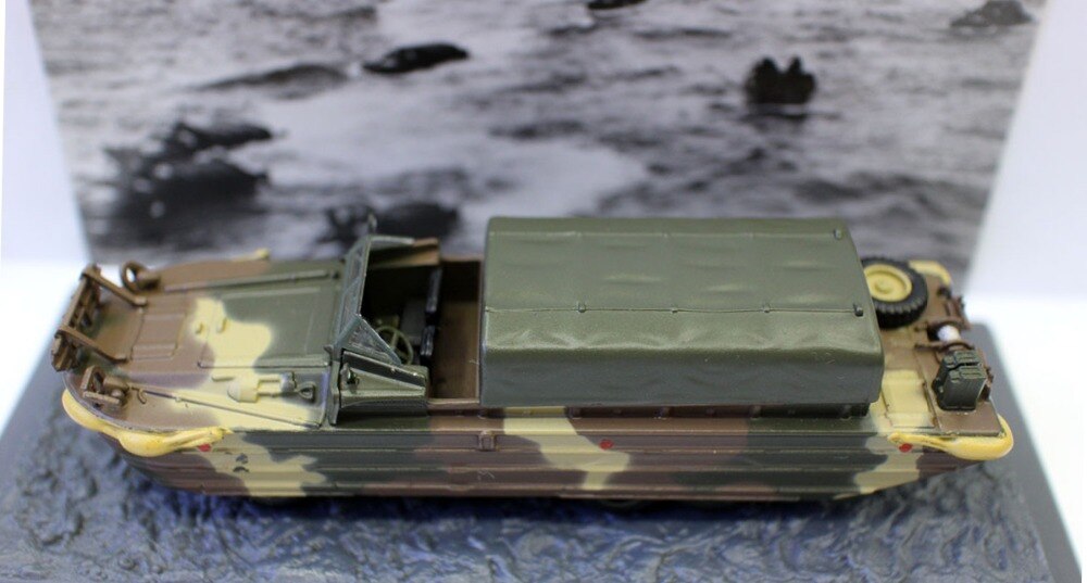 rare fine 1/72 World War II Dukw-353 amphibious transport vehicle model Alloy collection model rare fine 1/72 World War II Dukw-353 amphibious transport vehicle model Alloy collection model