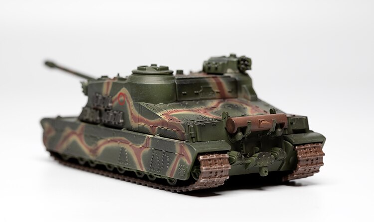 1 / 72 World War II British A39 heavy assault tank British coating Finished product collection model