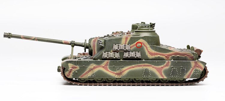 1 / 72 World War II British A39 heavy assault tank British coating Finished product collection model
