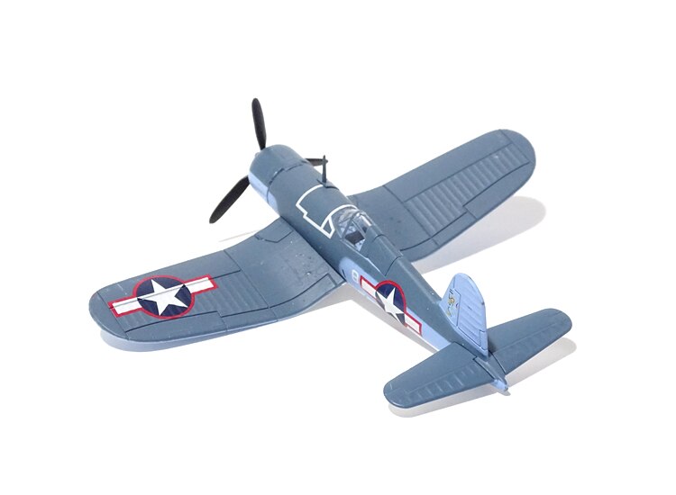 Fuselage length of 1 / 100 US F4U fighter 10cm Alloy aircraft model Collect ornaments