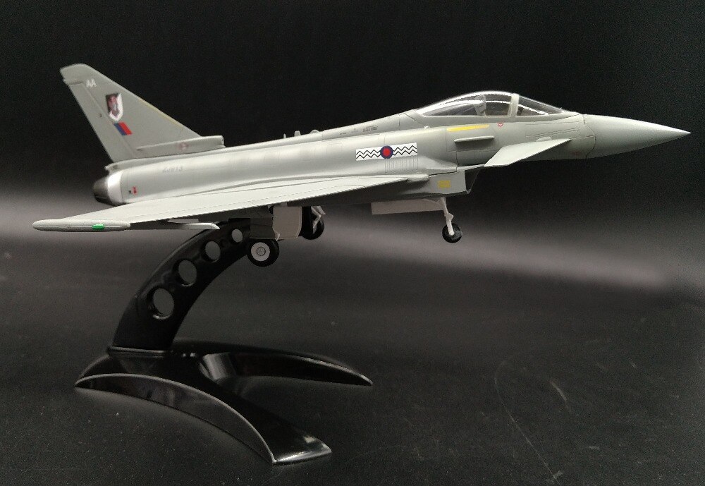 1:72 British Air Force EF-2000A Typhoon fighter model trumpet finished 37141 Collection model