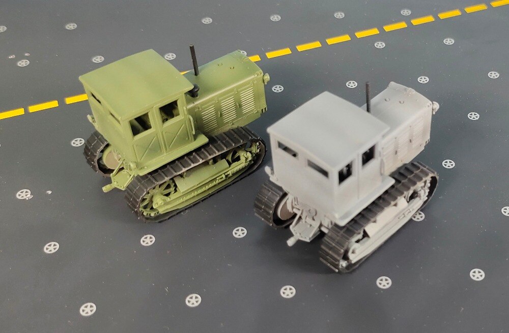1:72 Russian S-65 Tractor Model EM finished product collection model 35114-17