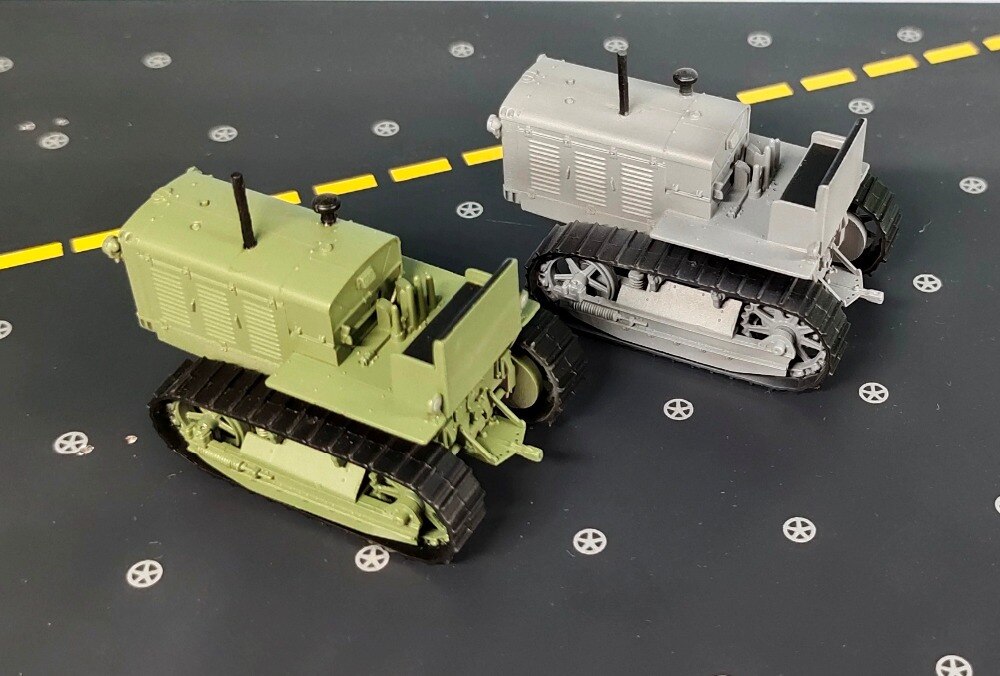 1:72 Russian S-65 Tractor Model EM finished product collection model 35114-17