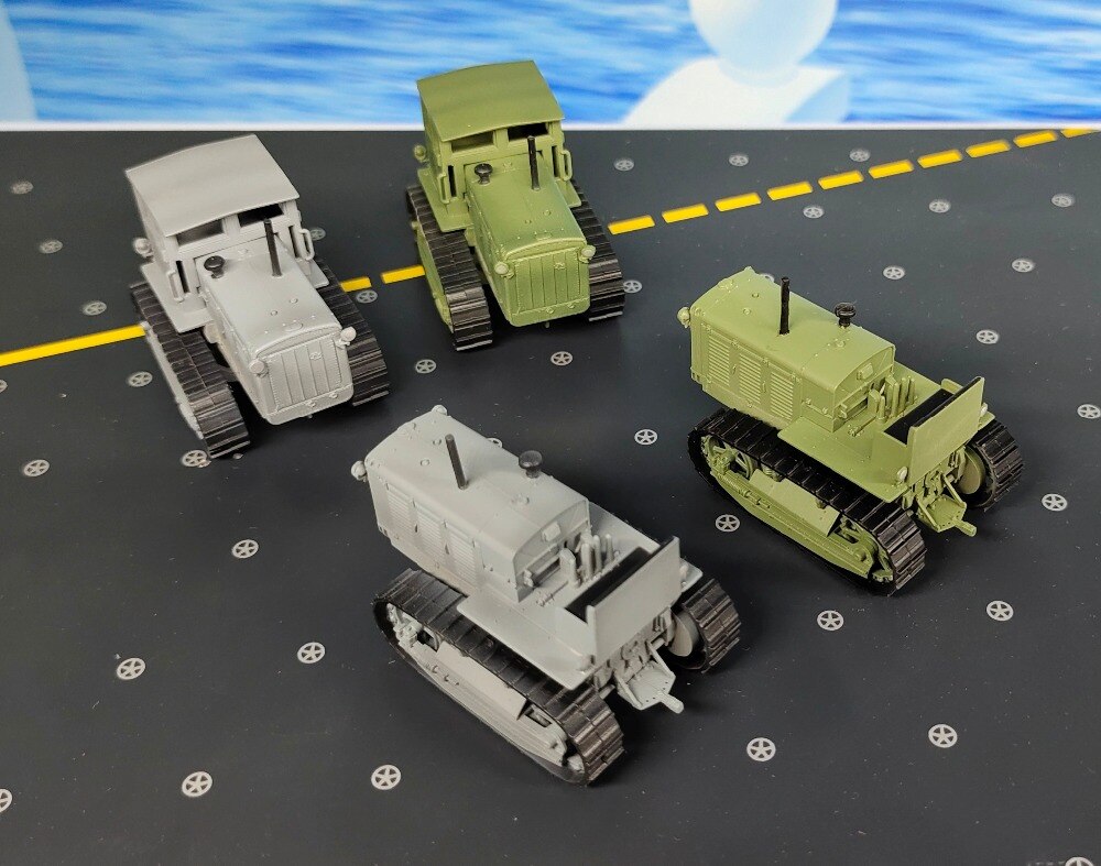 1:72 Russian S-65 Tractor Model EM finished product collection model 35114-17
