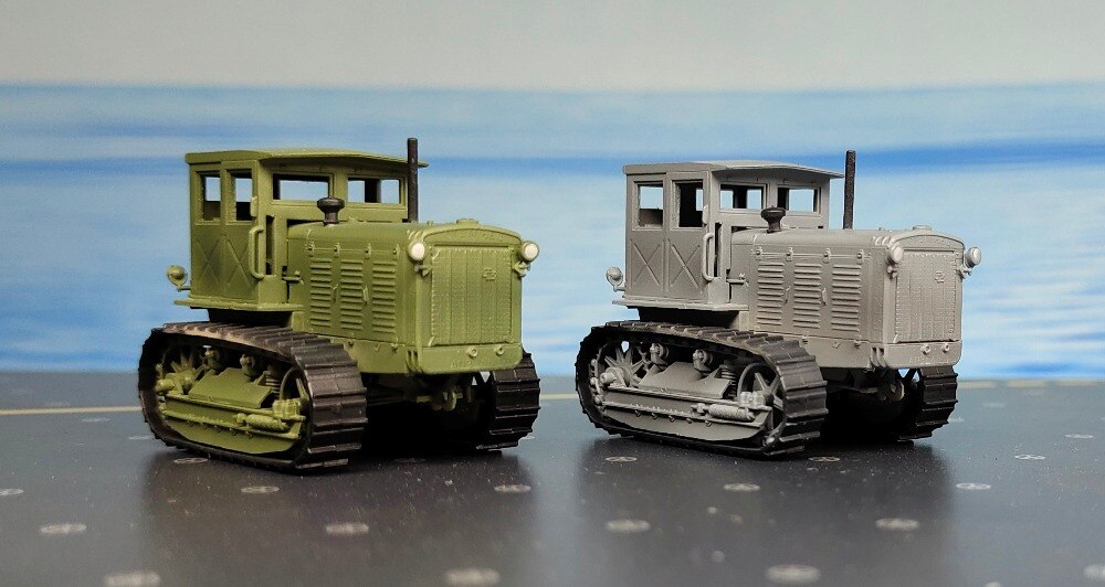 1:72 Russian S-65 Tractor Model EM finished product collection model 35114-17