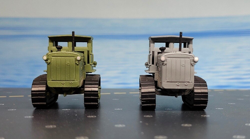 1:72 Russian S-65 Tractor Model EM finished product collection model 35114-17