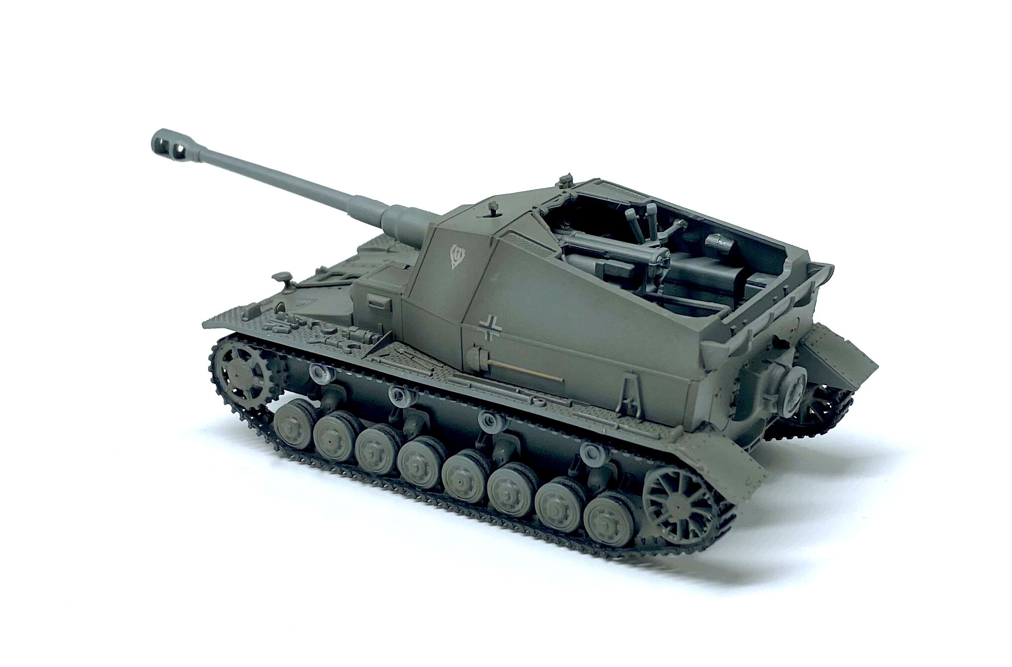 1:72 German IV a self propelled tank model Simulation of finished pendulum 35108