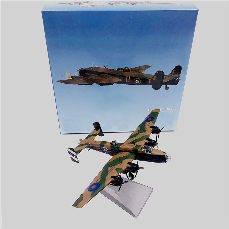 Special Offer 1:144 World War II Royal Air Force Halifax Bomber Model Semi-alloy Collection Model Special Offer 1:144 World War II Royal Air Force Halifax Bomber Model Semi-alloy Collection Model