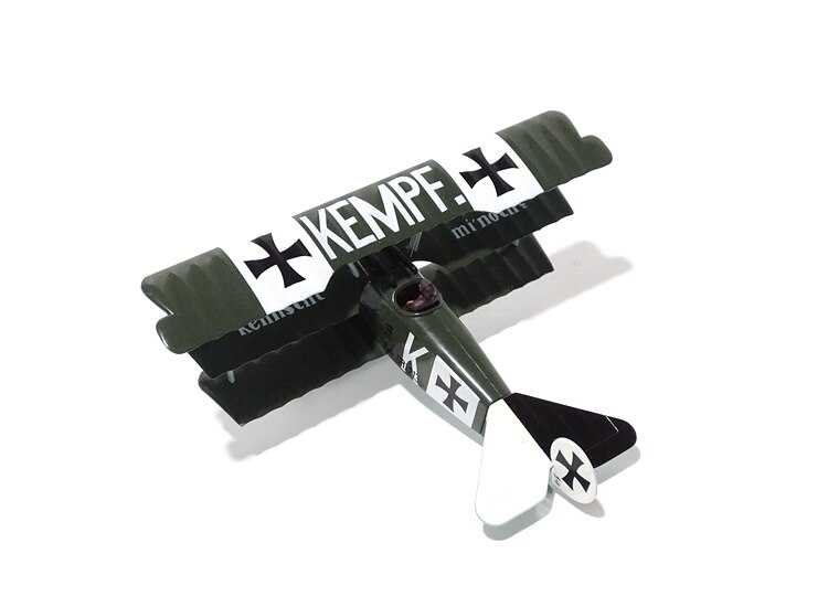 1 / 48 World War I aircraft model DR-1 triplane fighter Alloy finished product collection model