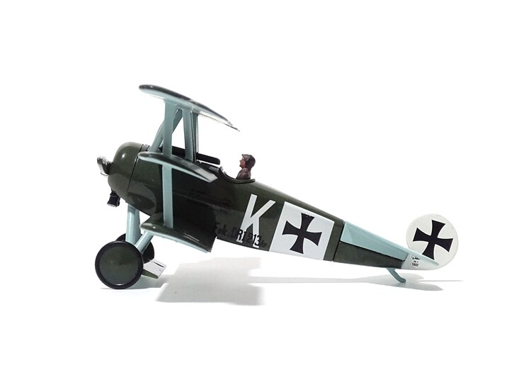 1 / 48 World War I aircraft model DR-1 triplane fighter Alloy finished product collection model