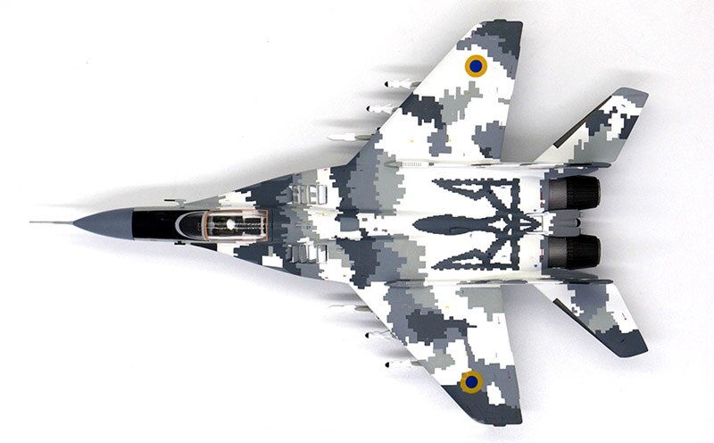 1 / 72 MiG-29 um1 C fighter Ukrainian air force 2014 Alloy finished product collection model 1 / 72 MiG-29 um1 C fighter Ukrainian air force 2014 Alloy finished product collection model