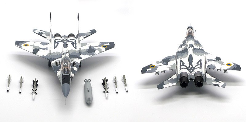 1 / 72 MiG-29 um1 C fighter Ukrainian air force 2014 Alloy finished product collection model 1 / 72 MiG-29 um1 C fighter Ukrainian air force 2014 Alloy finished product collection model