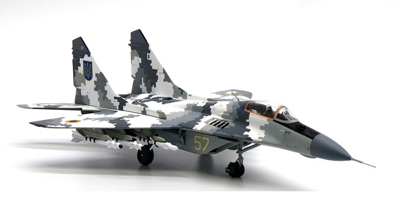 1 / 72 MiG-29 um1 C fighter Ukrainian air force 2014 Alloy finished product collection model 1 / 72 MiG-29 um1 C fighter Ukrainian air force 2014 Alloy finished product collection model