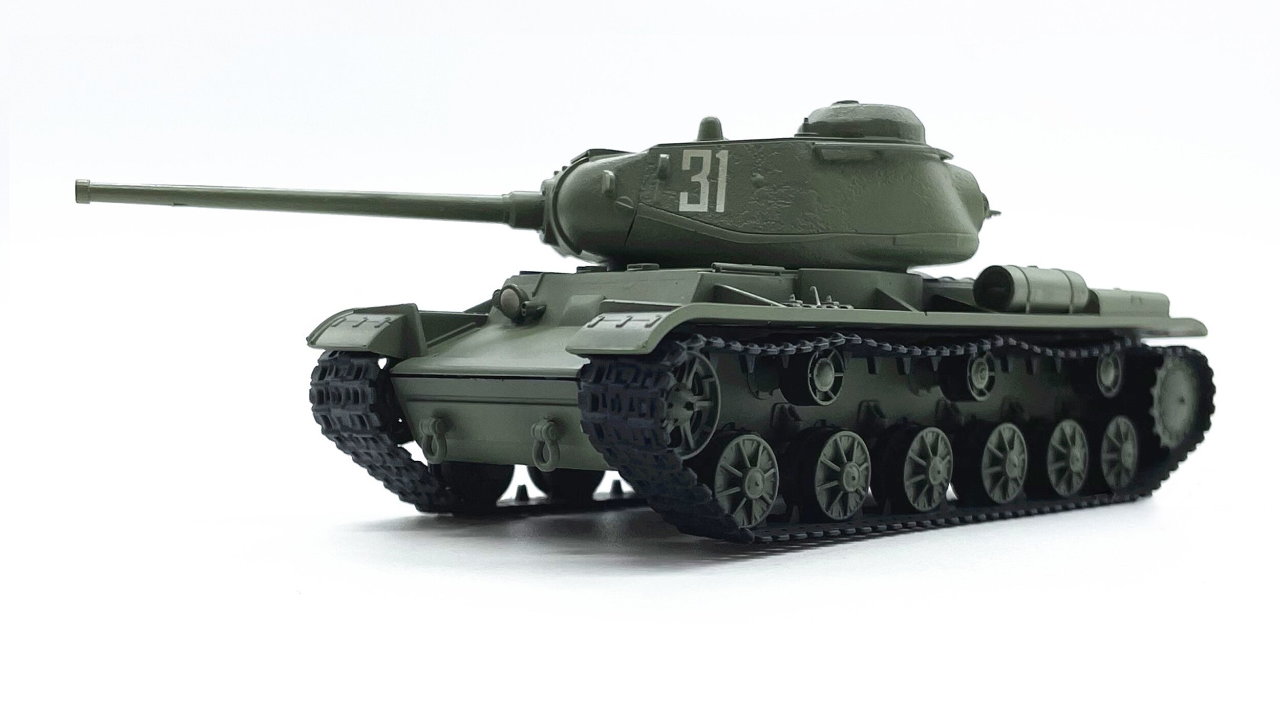 1: 72 World War II Soviet Union kv-85 heavy tank model 31# Trumpeter 35129 Collection model