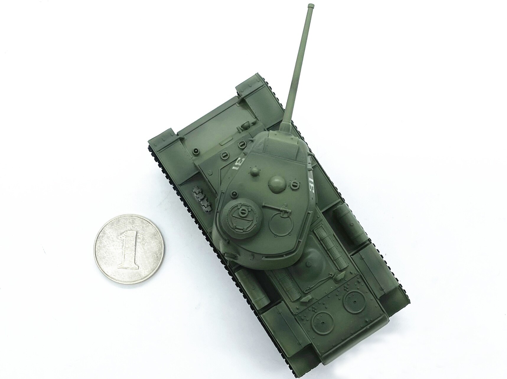 1: 72 World War II Soviet Union kv-85 heavy tank model 31# Trumpeter 35129 Collection model