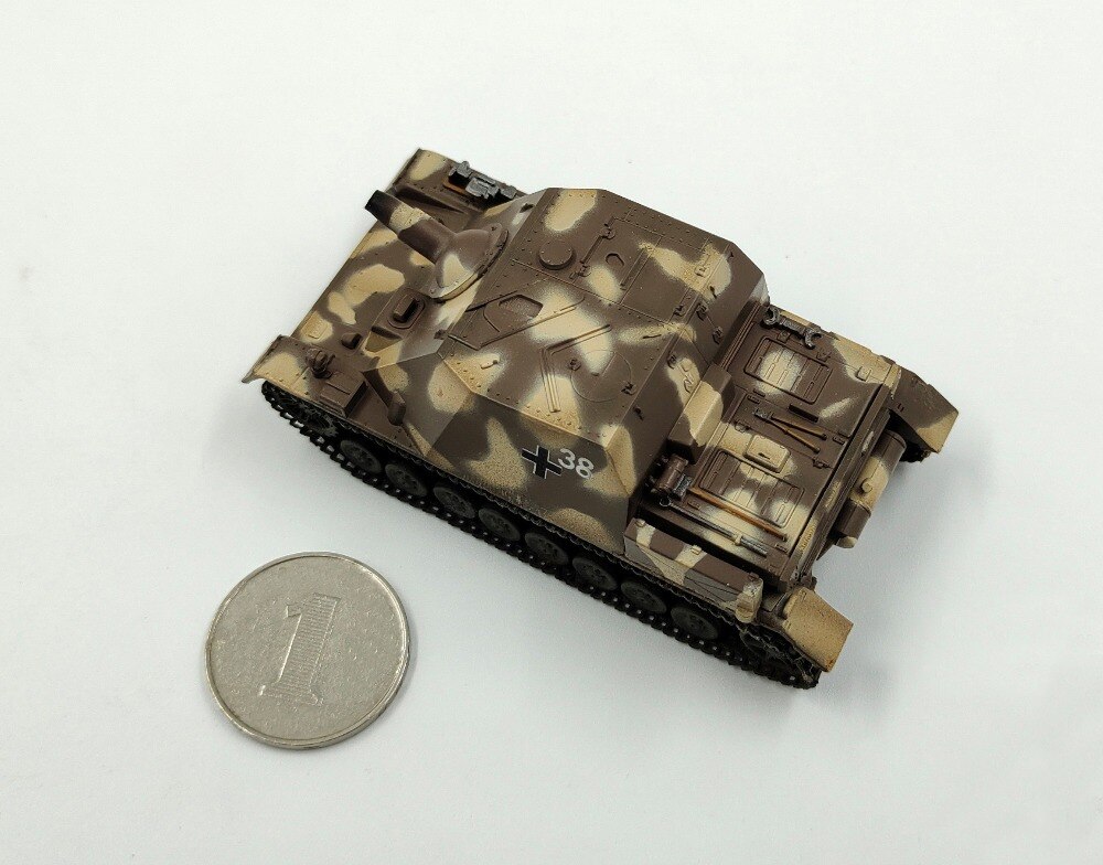 1:72 Germany Grizzly self-propelled gun tank model Finished product model 36119 Collection model