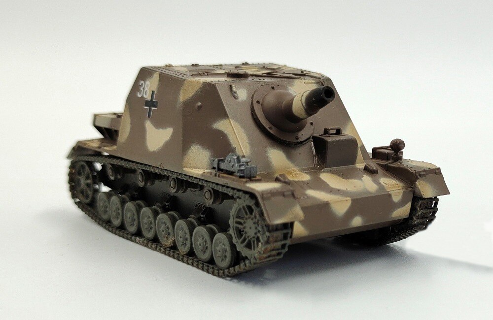 1:72 Germany Grizzly self-propelled gun tank model Finished product model 36119 Collection model