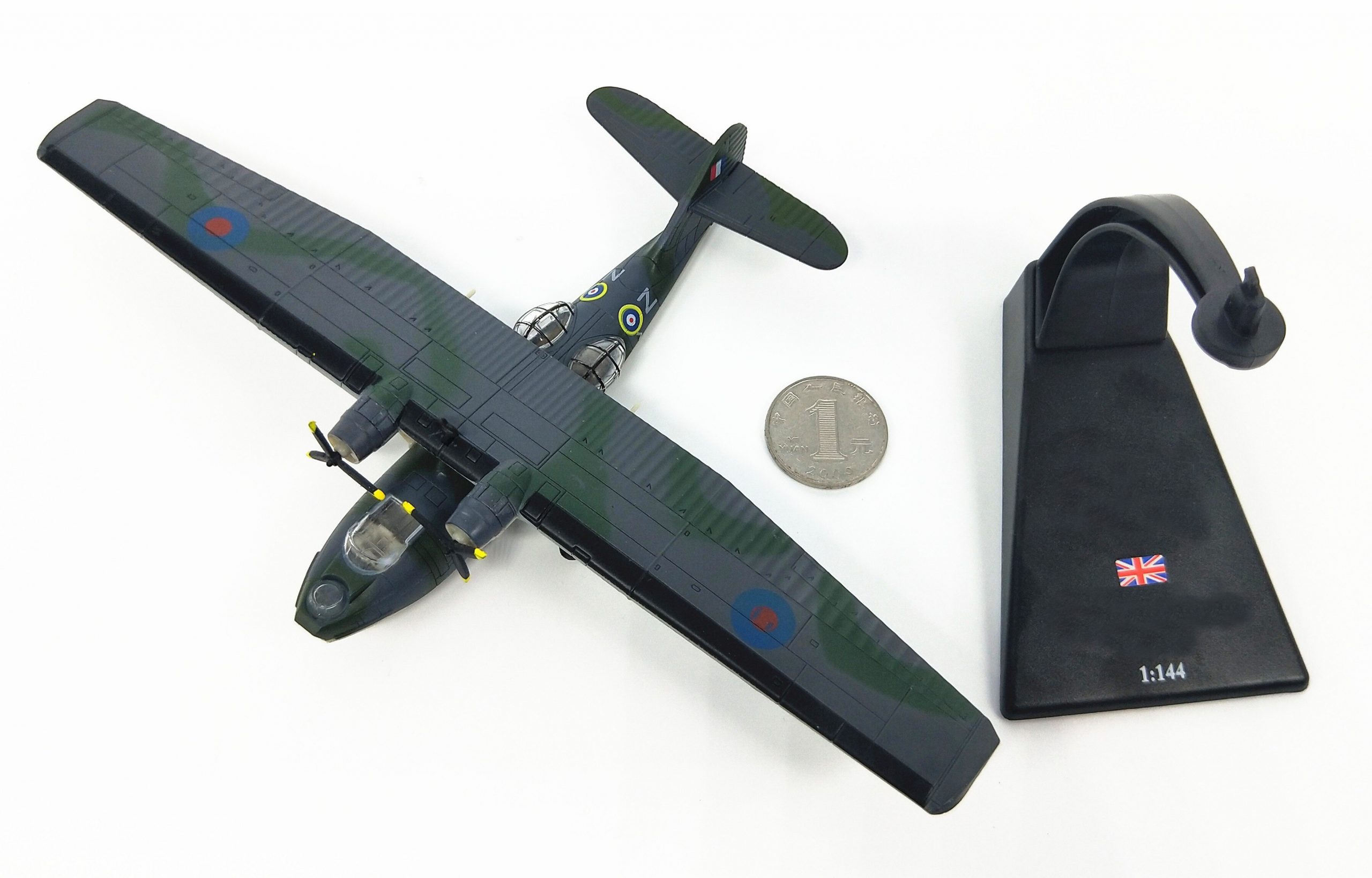 rare Special Offer 1:144 World War II Britain PBY-5 Katrina seaplane model Alloy model Collection