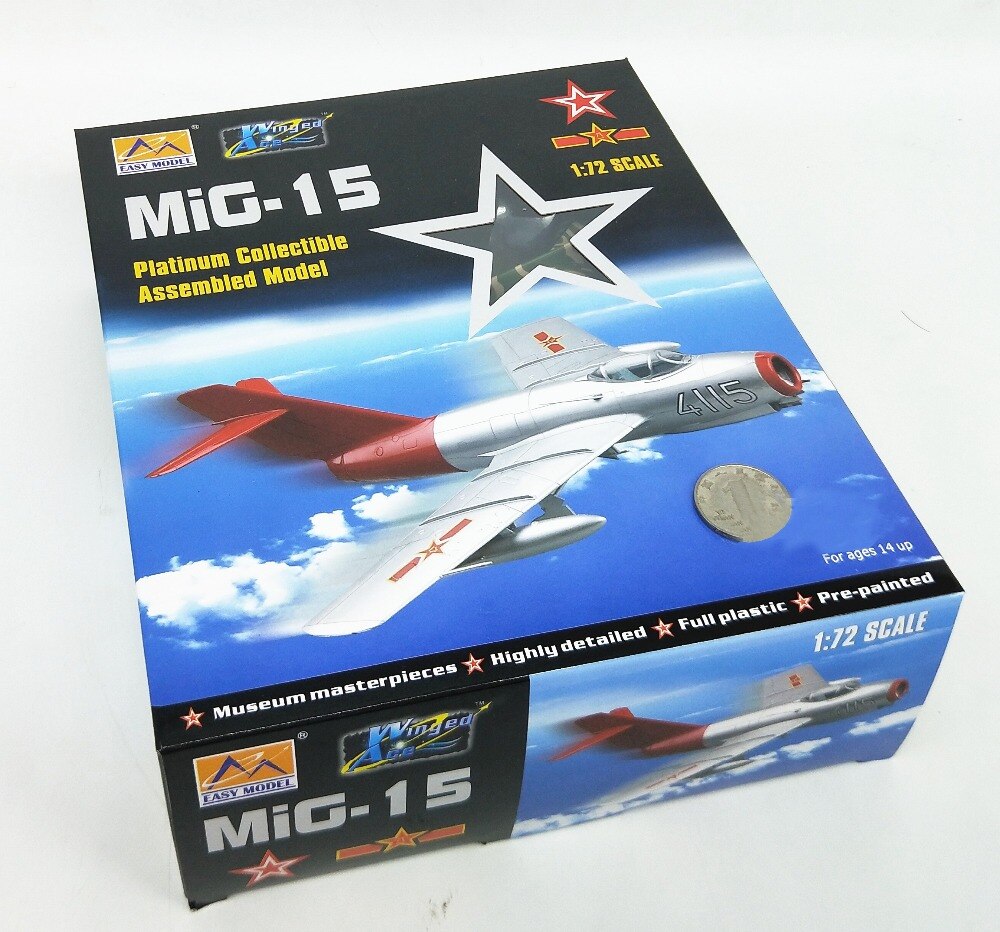 1:72 MiG MIG15 Model of Air Force of China Trumpeter 37133 Collection model