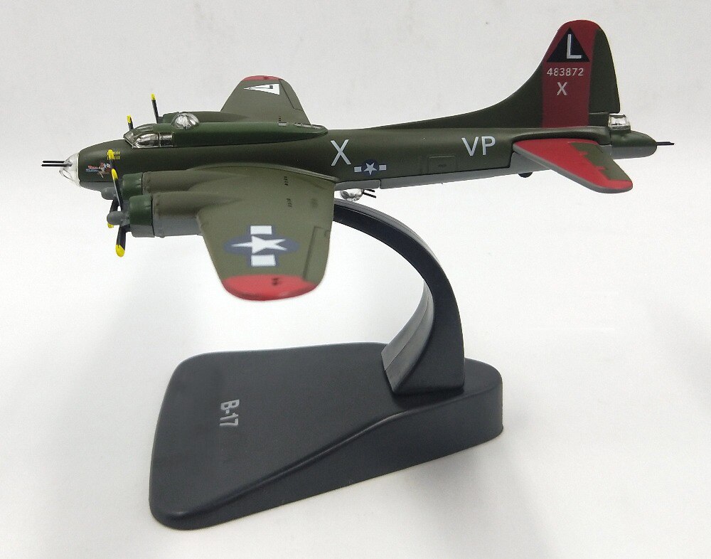 rare Special Offer 1:144 Model of American World War II B-17 Bomber alloy Collection Model