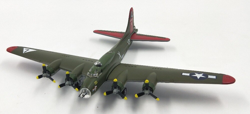 rare Special Offer 1:144 Model of American World War II B-17 Bomber alloy Collection Model