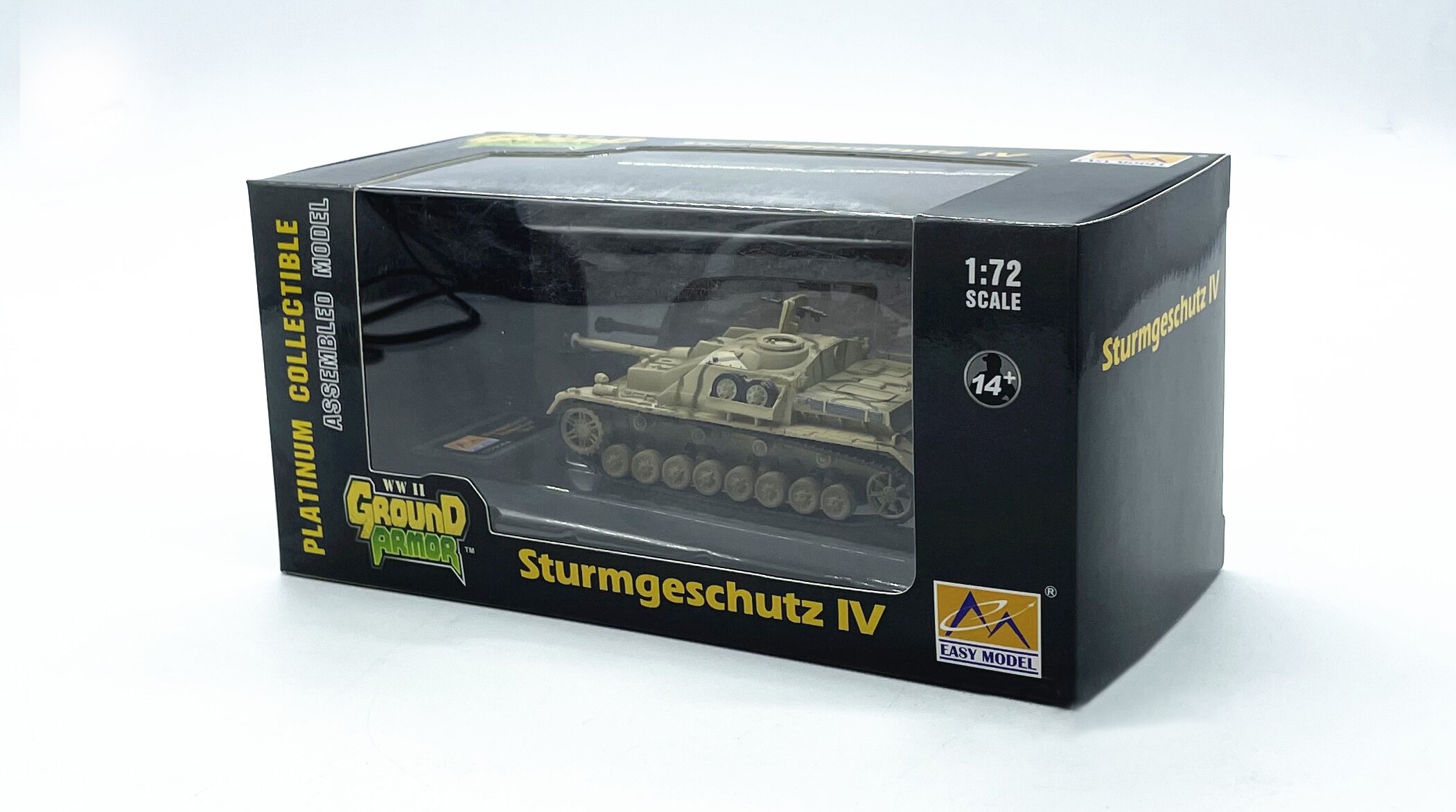 1: 72 German assault tank 4 model Static finished product model 36129
