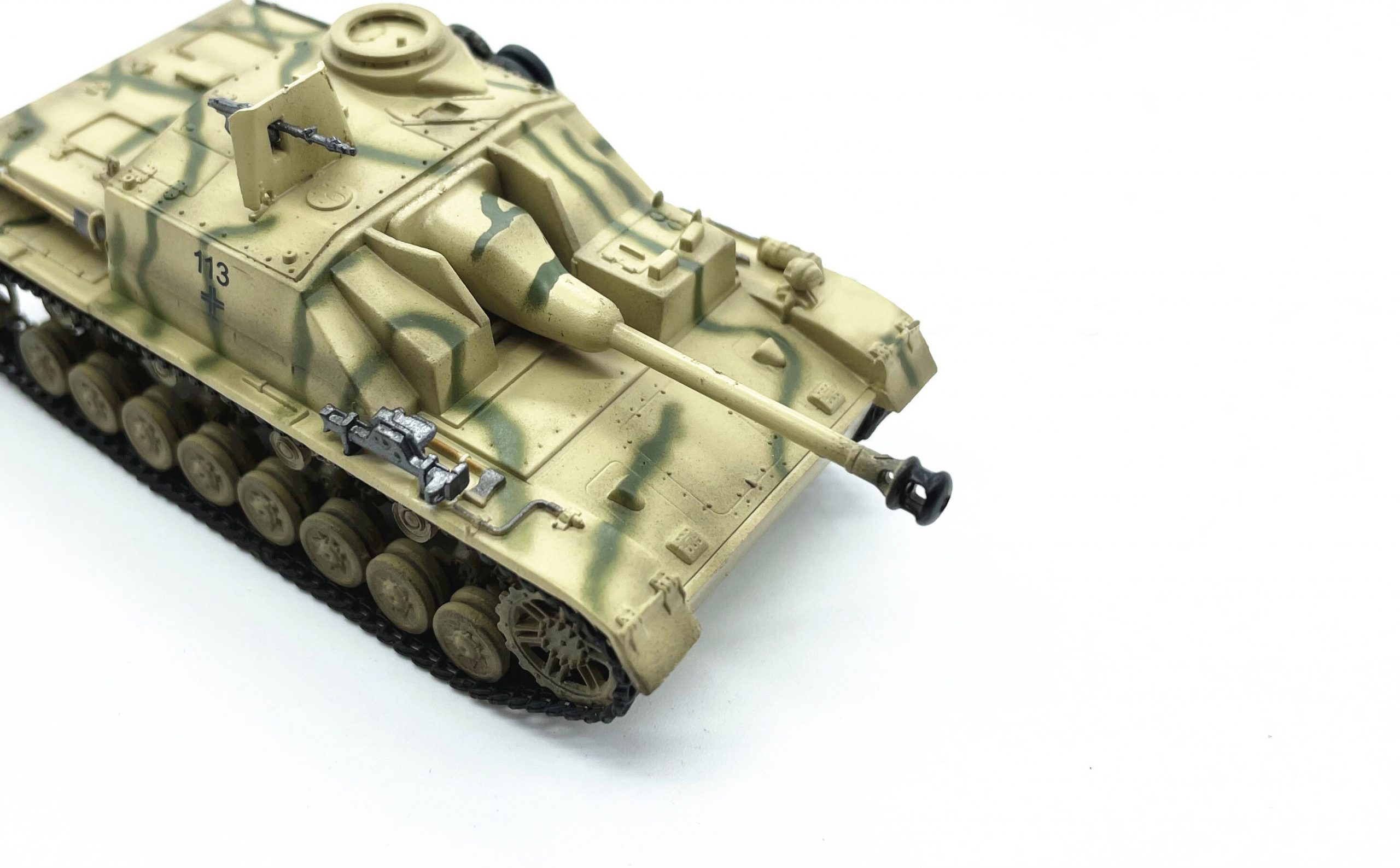1: 72 German assault tank 4 model Static finished product model 36129