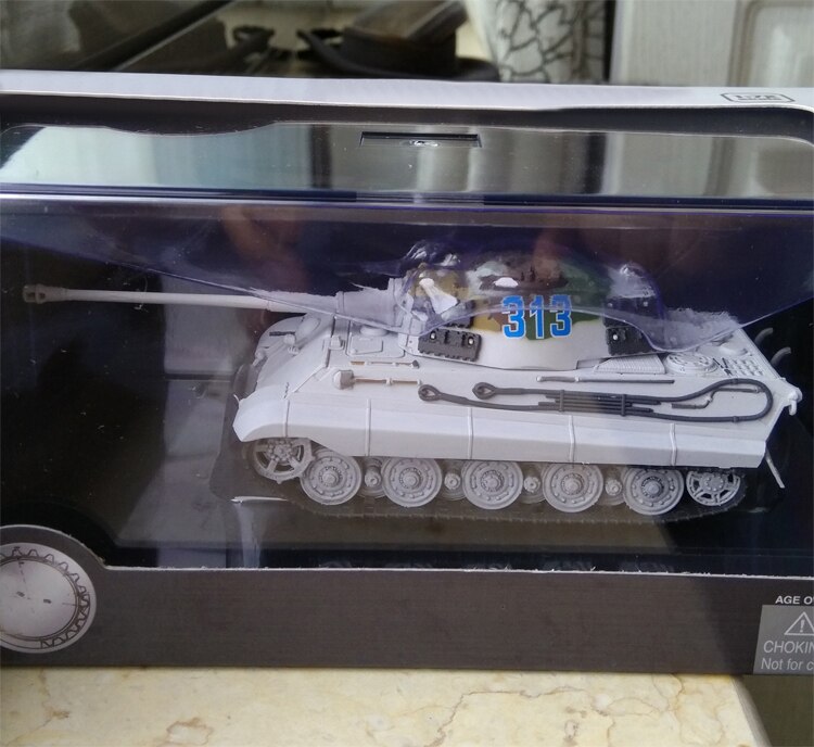 1 / 72 German King Tiger heavy tank 501 heavy tank battalion 1944 60399 finished product collection model