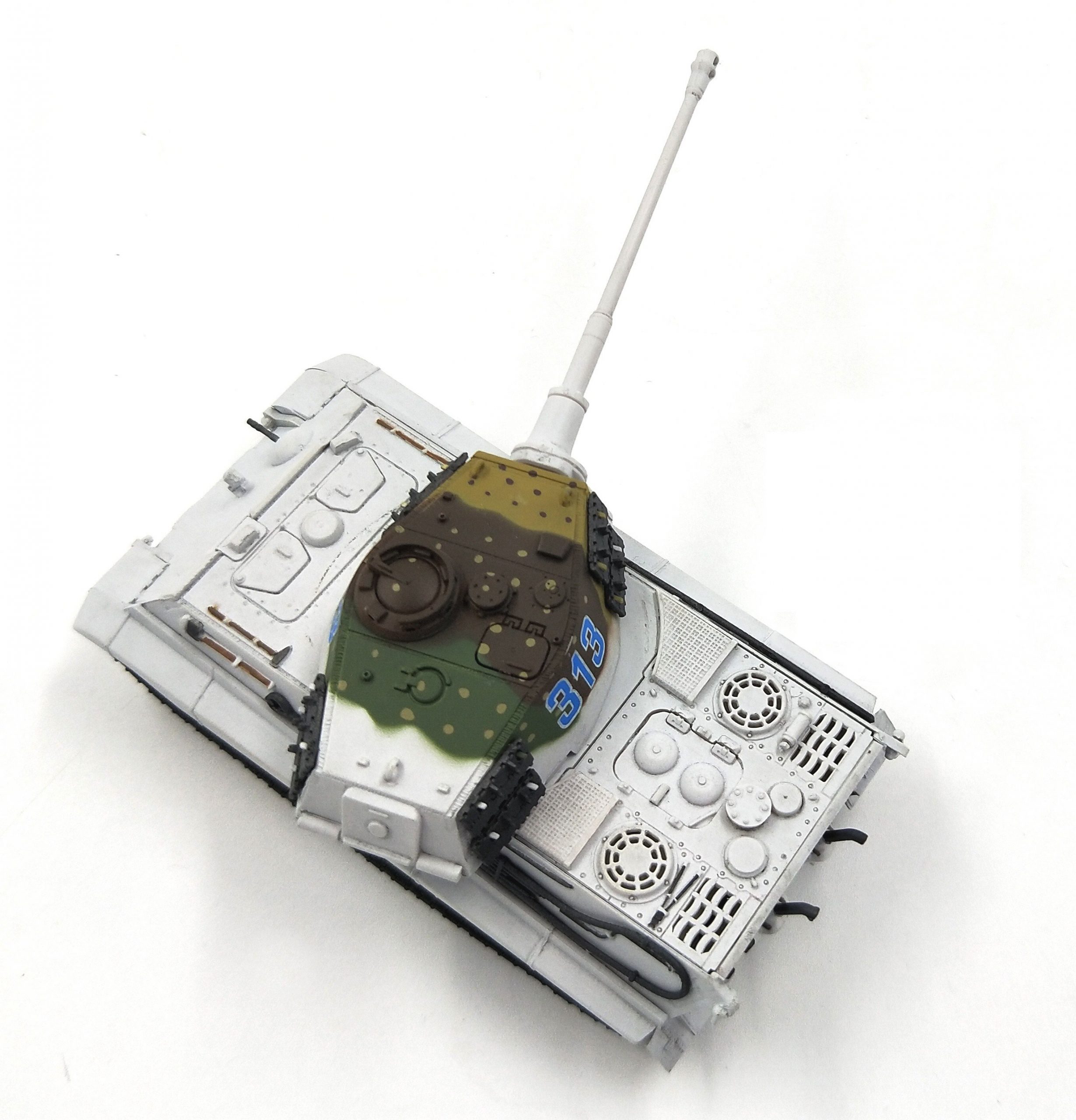 1 / 72 German King Tiger heavy tank 501 heavy tank battalion 1944 60399 finished product collection model