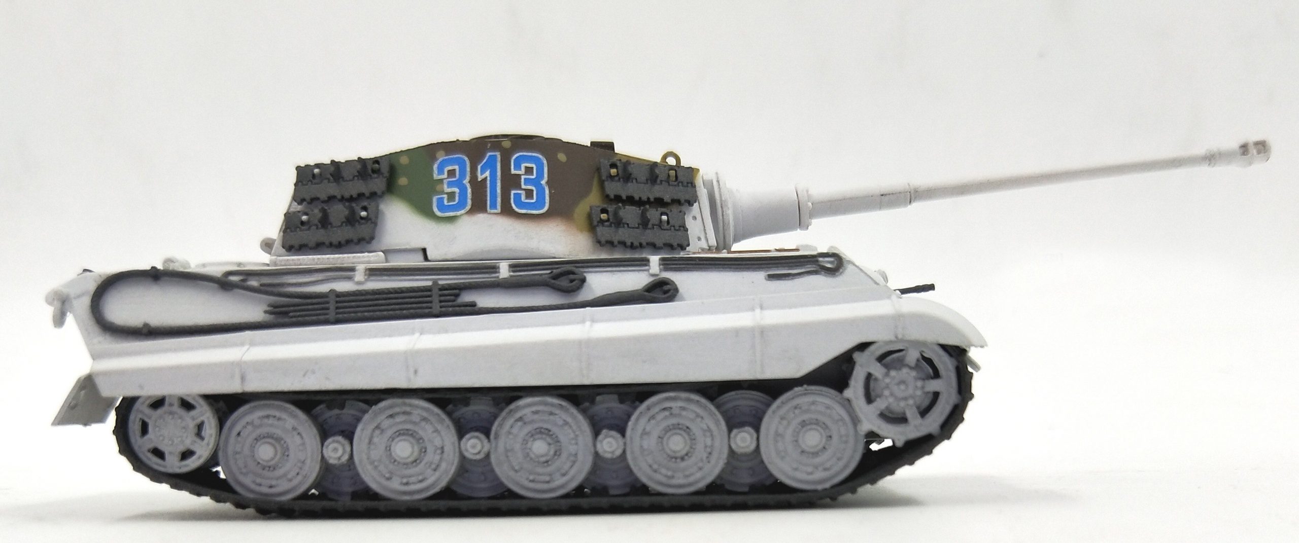 1 / 72 German King Tiger heavy tank 501 heavy tank battalion 1944 60399 finished product collection model
