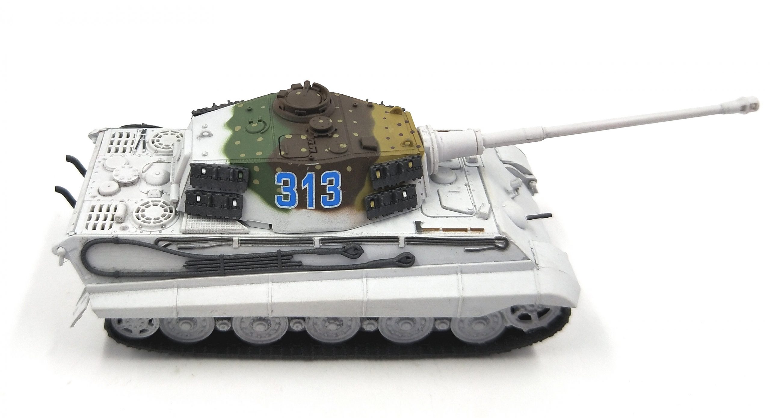 1 / 72 German King Tiger heavy tank 501 heavy tank battalion 1944 60399 finished product collection model