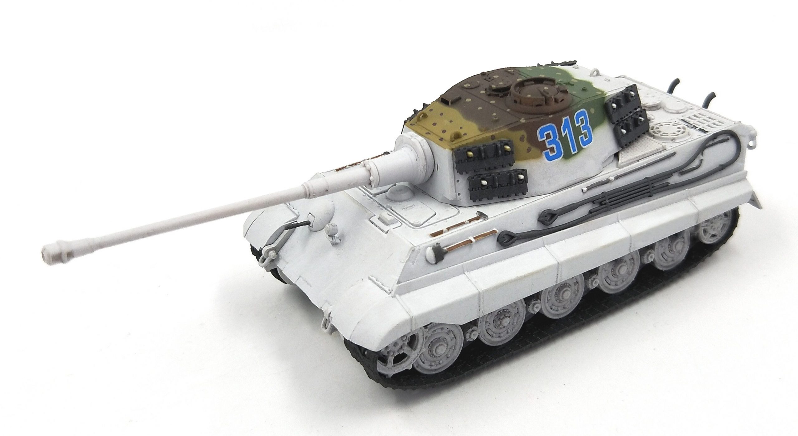 1 / 72 German King Tiger heavy tank 501 heavy tank battalion 1944 60399 finished product collection model