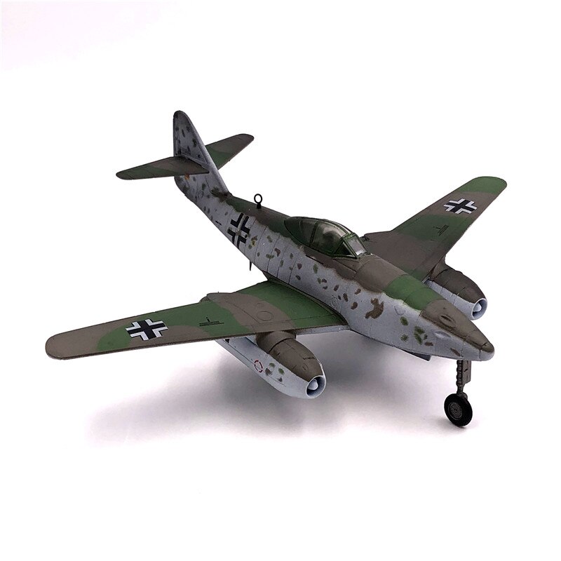 fine 1:72 German me262 jet fighter model Old edition Semi alloy collection model