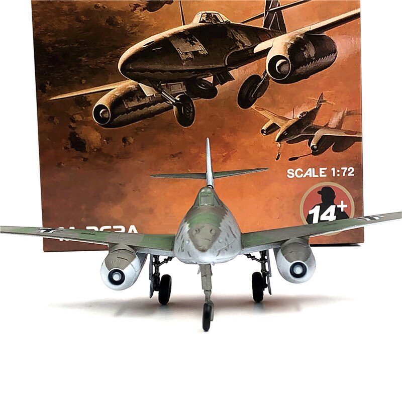 fine 1:72 German me262 jet fighter model Old edition Semi alloy collection model
