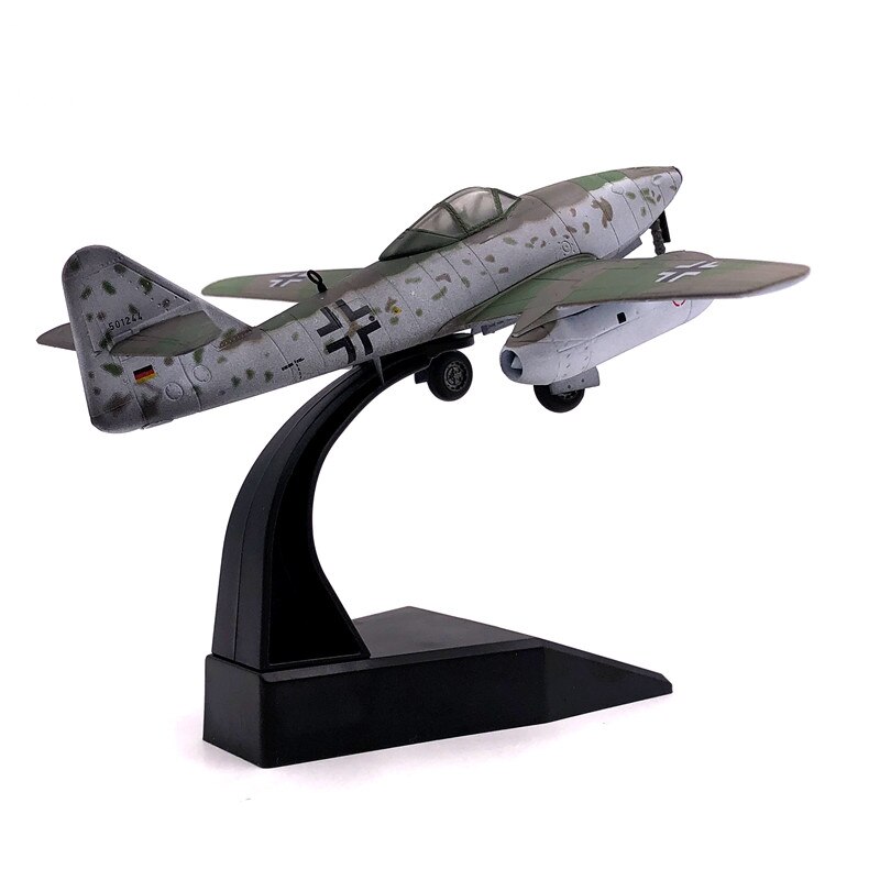 fine 1:72 German me262 jet fighter model Old edition Semi alloy collection model