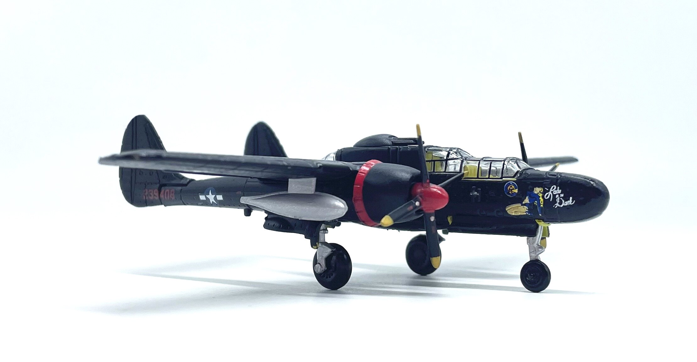 1: 144 us P-61 night fighter Alloy aircraft model Finished simulation ornament 1: 144 us P-61 night fighter Alloy aircraft model Finished simulation ornament