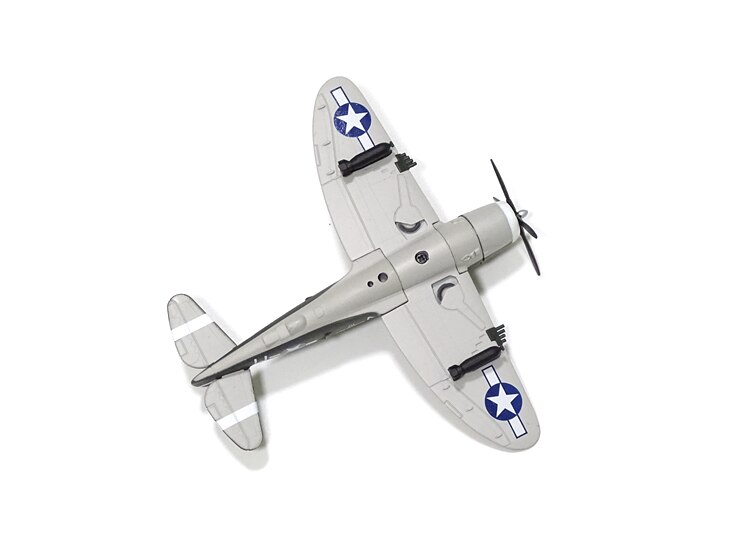 1 / 100 World War II American P47 fighter Propeller rotatable Alloy finished product collection model 1 / 100 World War II American P47 fighter Propeller rotatable Alloy finished product collection model