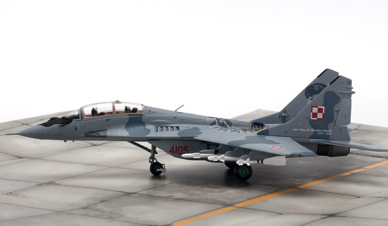 fine 1 / 72 Polish air force m-29ub fighter model Two seat type Alloy collection model