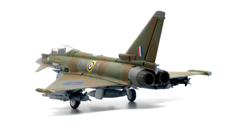 fine 1 / 72 European ef-2000 fighter 75th anniversary of the British air war Alloy collection model