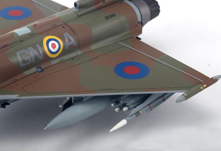 fine 1 / 72 European ef-2000 fighter 75th anniversary of the British air war Alloy collection model