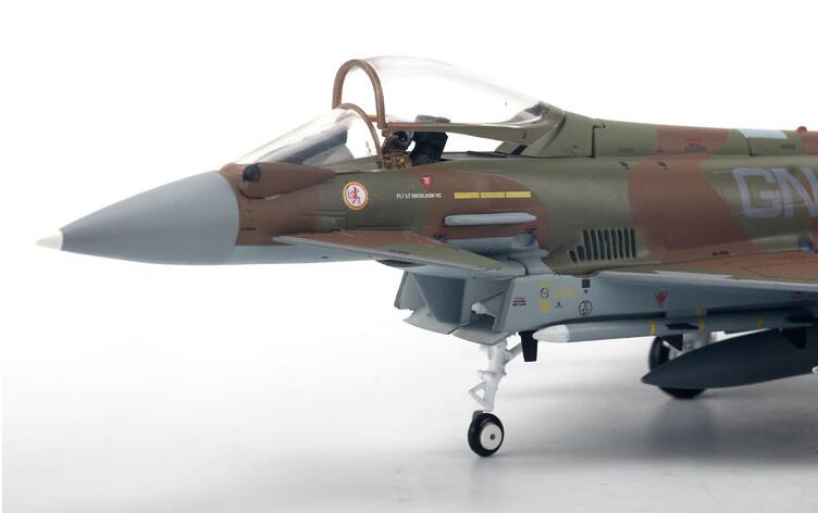 fine 1 / 72 European ef-2000 fighter 75th anniversary of the British air war Alloy collection model