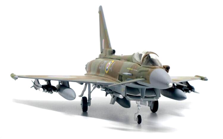 fine 1 / 72 European ef-2000 fighter 75th anniversary of the British air war Alloy collection model