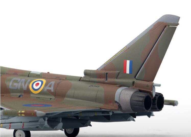 fine 1 / 72 European ef-2000 fighter 75th anniversary of the British air war Alloy collection model
