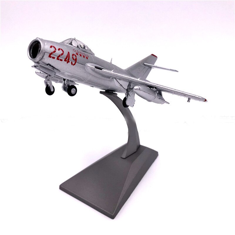rare Special Offer 1:72 Korean War China Air Force J5 MiG 15 fighter model alloy Collection Model