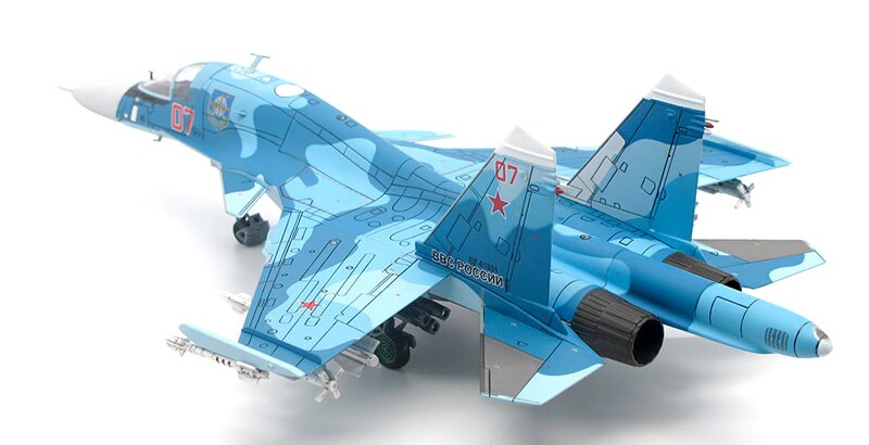 Fine 1 / 72 Russian air force Su-34 fighter Alloy collection model